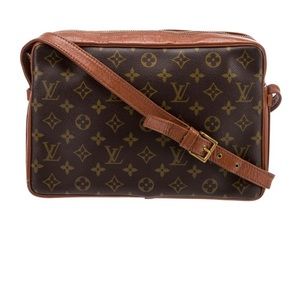 AUTHENTIC LOUIS VUITTON VINTAGE MONOGRAM SAC BANDOULIERE 30